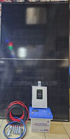 1.5kva Hybrid Inverter - 200Ah Lithium Battery - 460w Off-Grid System