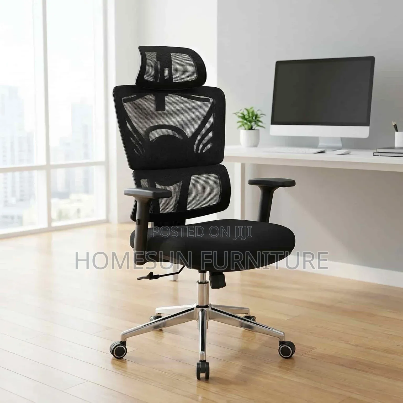 Orthopedic Office Chair Adjustable Back
