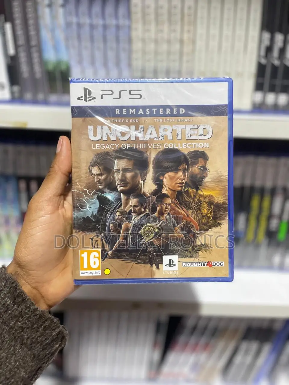 PS5 Remastered Ucharted Legacy of Thieves Collection