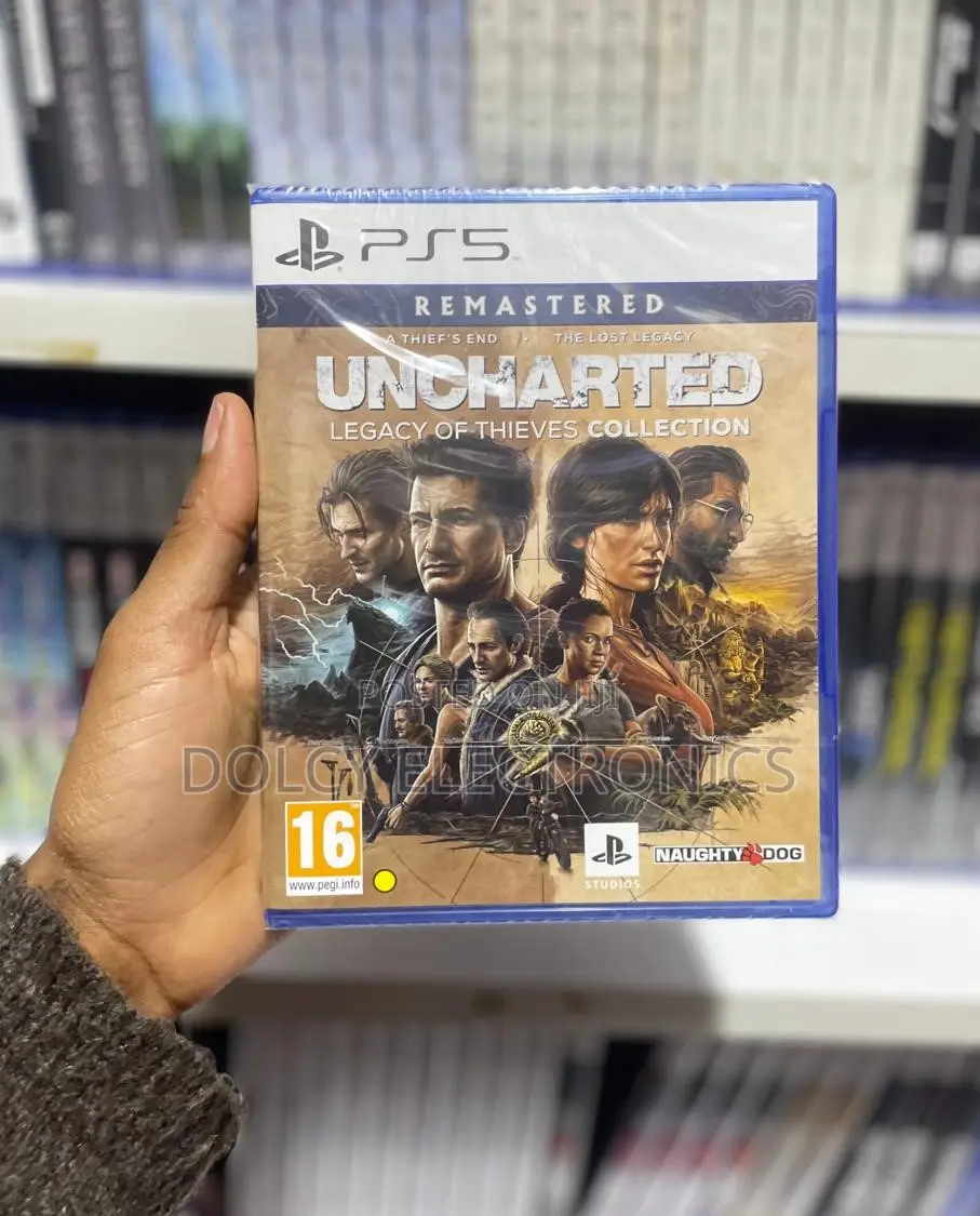 PS5 Remastered Ucharted Legacy of Thieves Collection