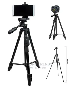 YUNTENG 5208 Aluminum Tripod With 3-Way Head Bluetooth