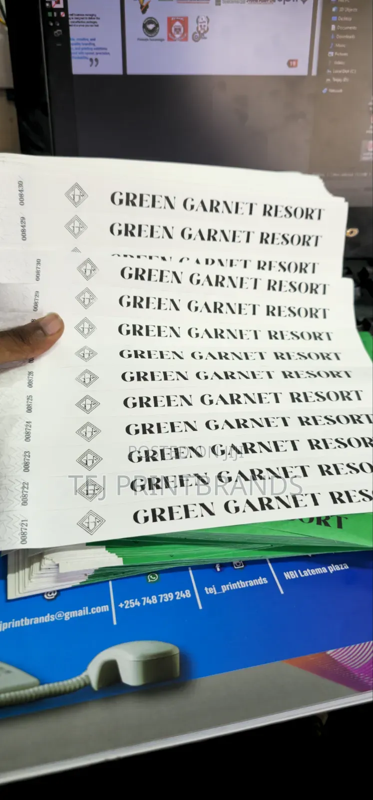 Printed Event Wristbands