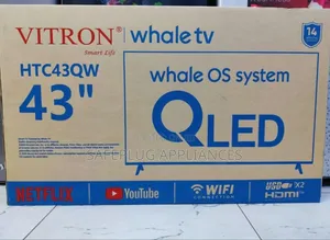 Vitron Whale 43" QLED Smart TV – Premium Viewing Experience