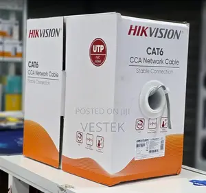 Hikvision CAT6 U/Utp 75% Semi-Copper Cable (305 Meters)