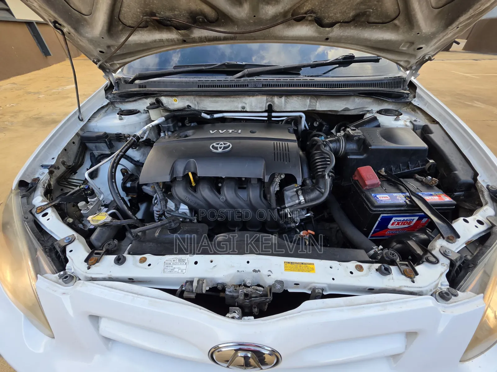 Toyota Allex 2004 White