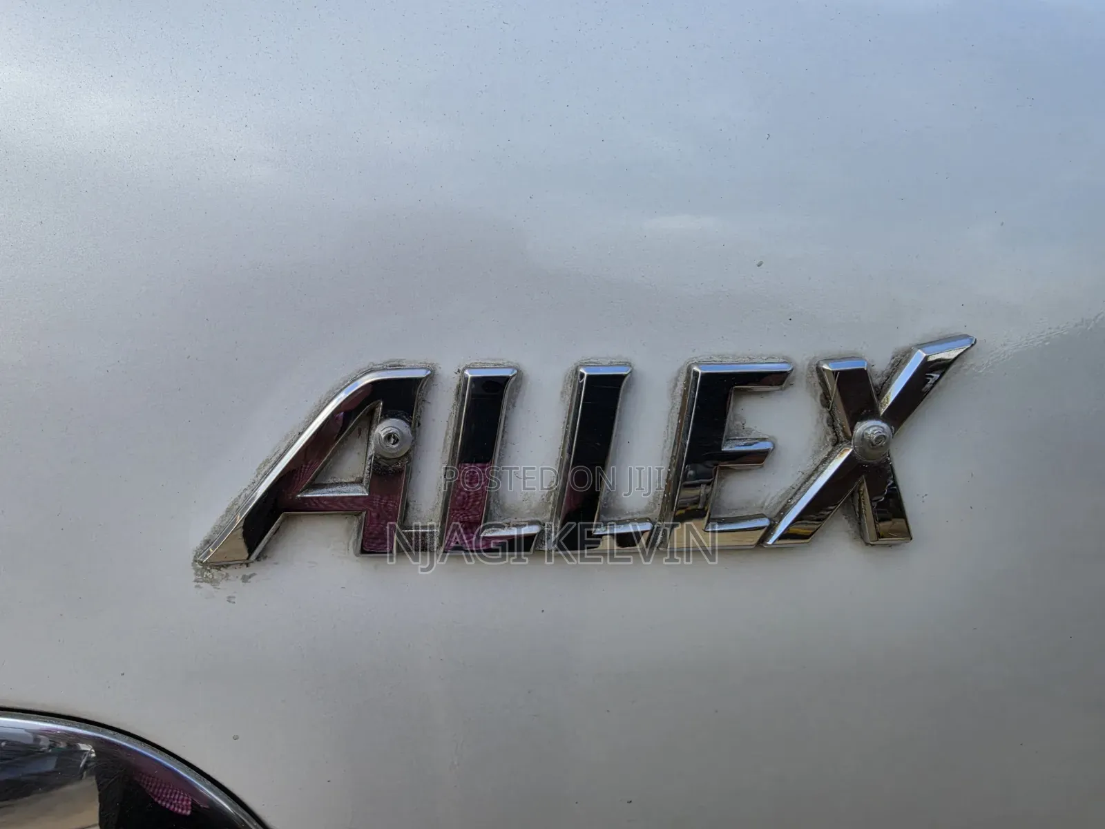 Toyota Allex 2004 White