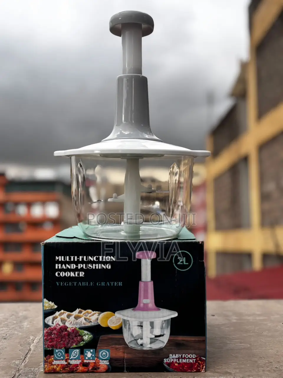 Gray Vegetable Grater