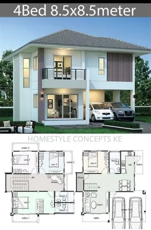 Custom House Plans 2D Floor Plans 3D House Design Simple Residential