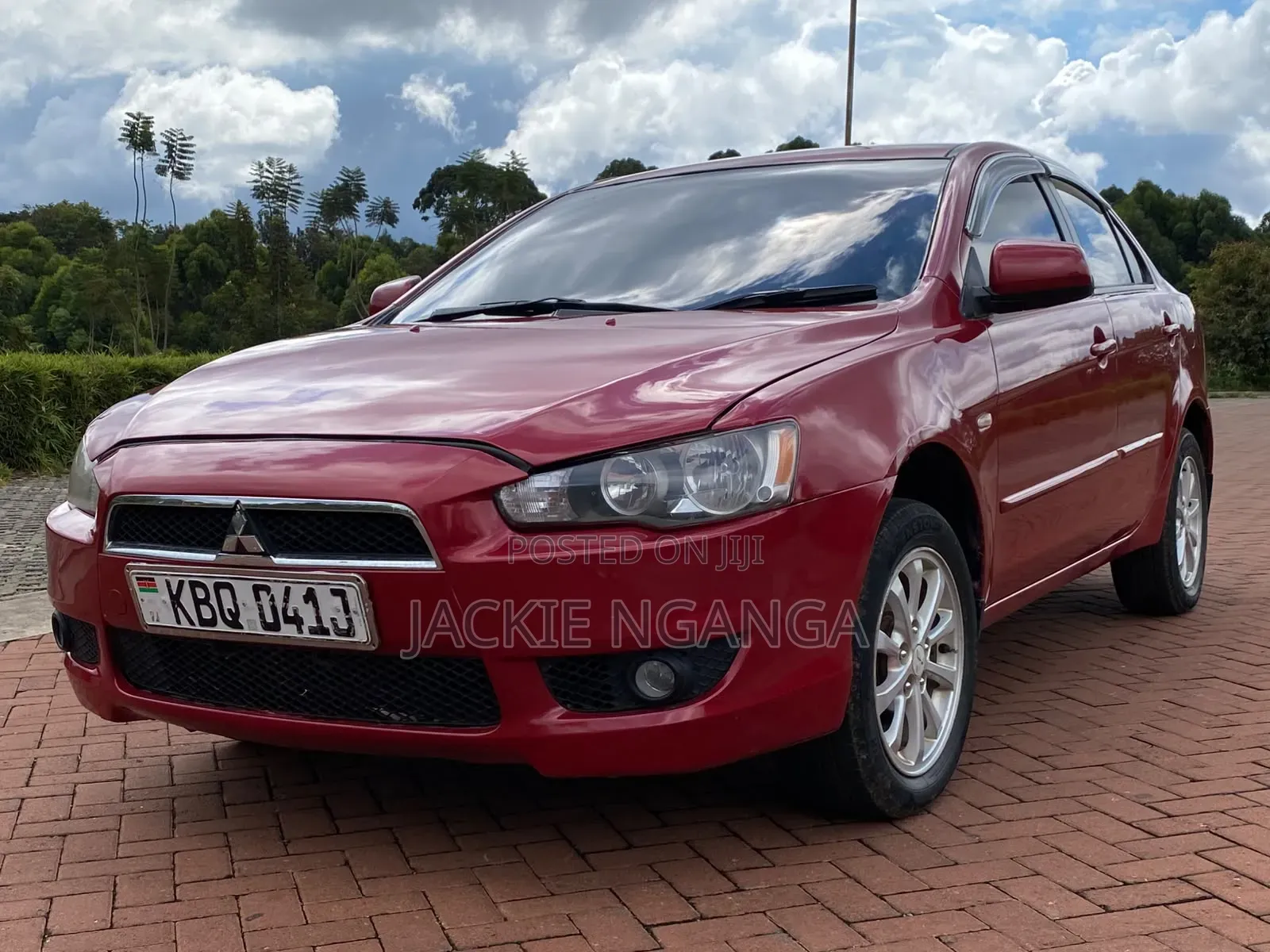 Mitsubishi Lancer 2010 Red