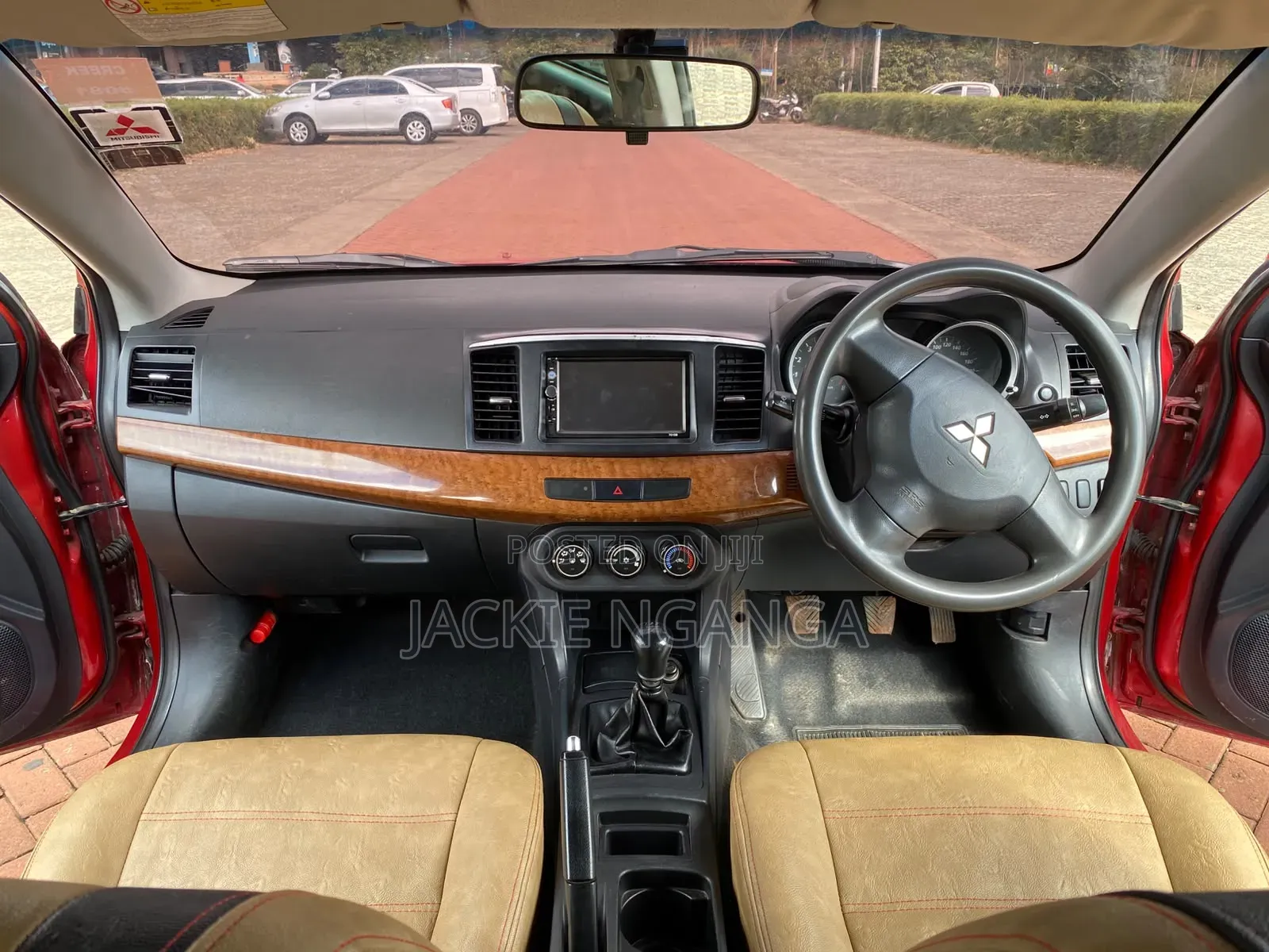 Mitsubishi Lancer 2010 Red
