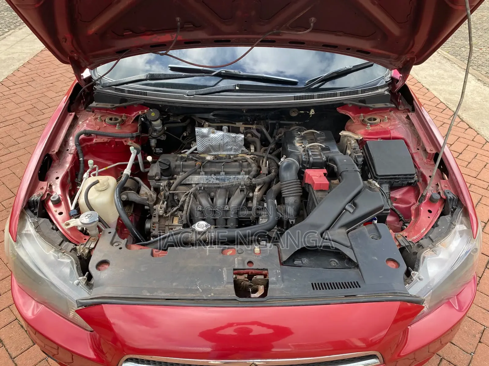 Mitsubishi Lancer 2010 Red