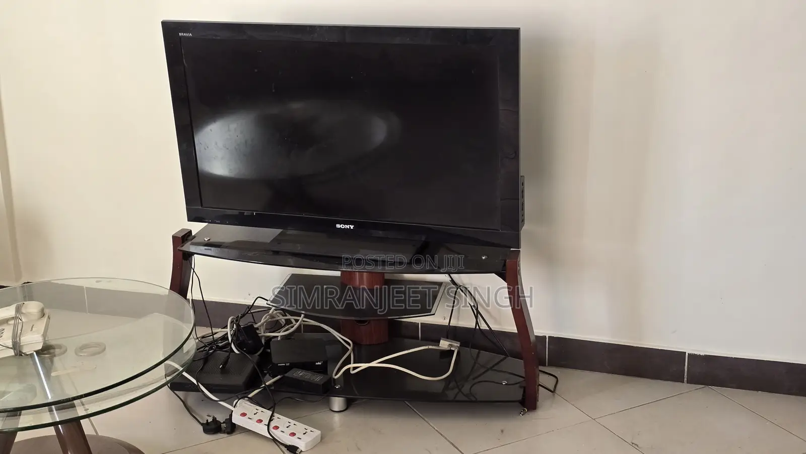 Sony Bravia TV and Mika Water Dispenser