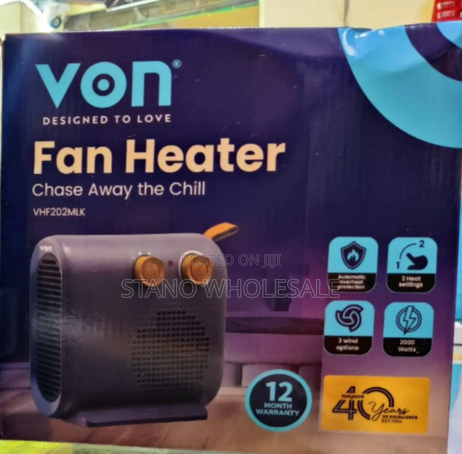 Von Fan Room Heater