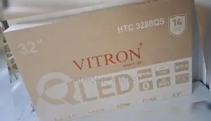 Vitron 32" QLED Smart Android TV – Bluetooth, Wi-Fi Inbuilt Decoder
