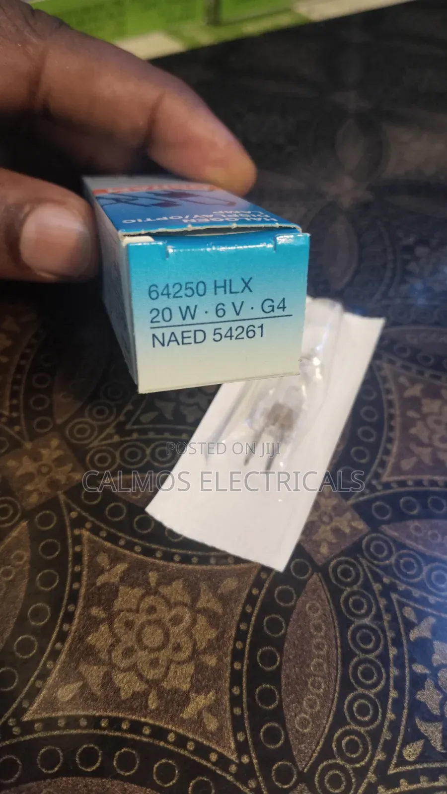 Optic Halogen Bulb, 6vts ,20watts, Capsule Bulb