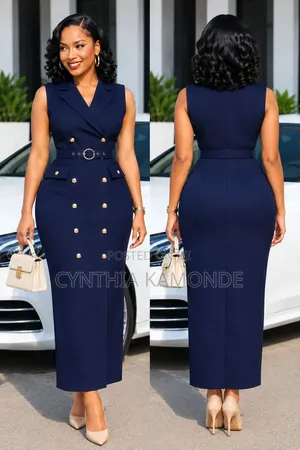 Belted Blazer Dress