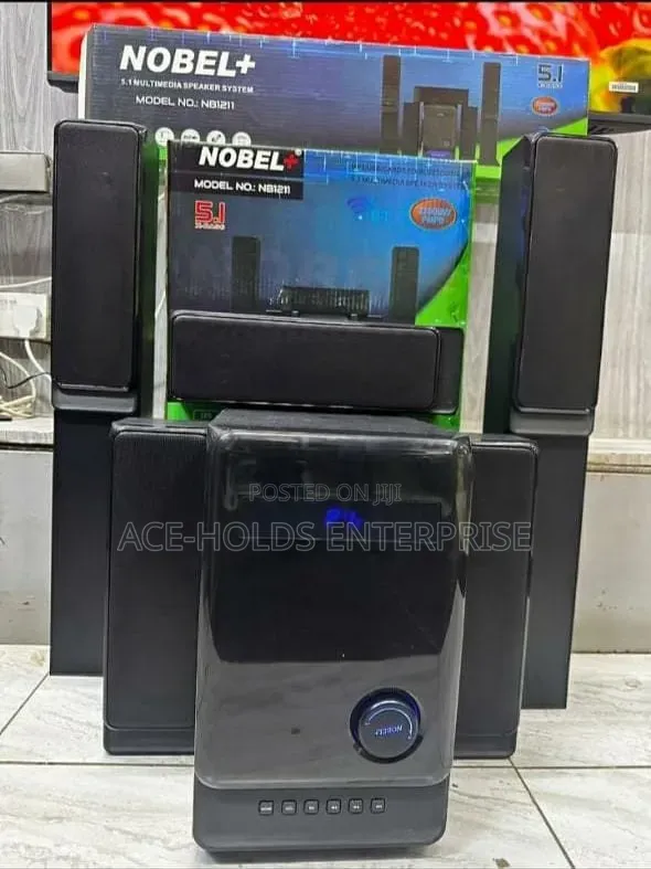 NB:1211 Nobel Hometheater Multimedia 5.1ch Sub-Woofer Speaker