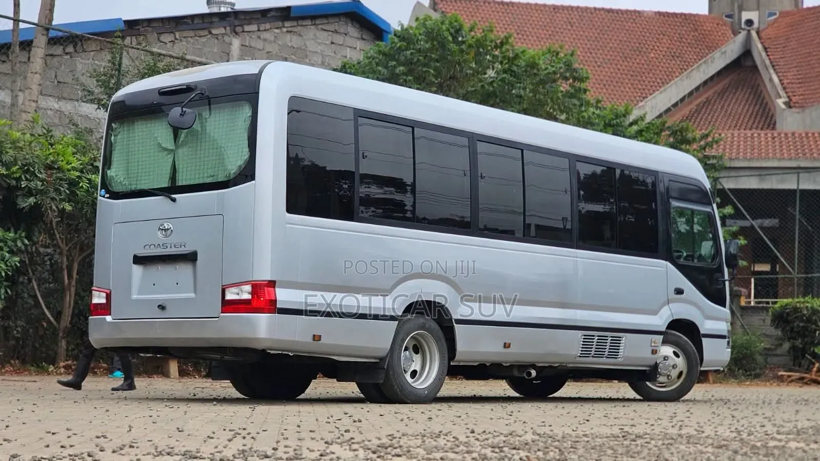 Toyota Coaster 2019 Silver