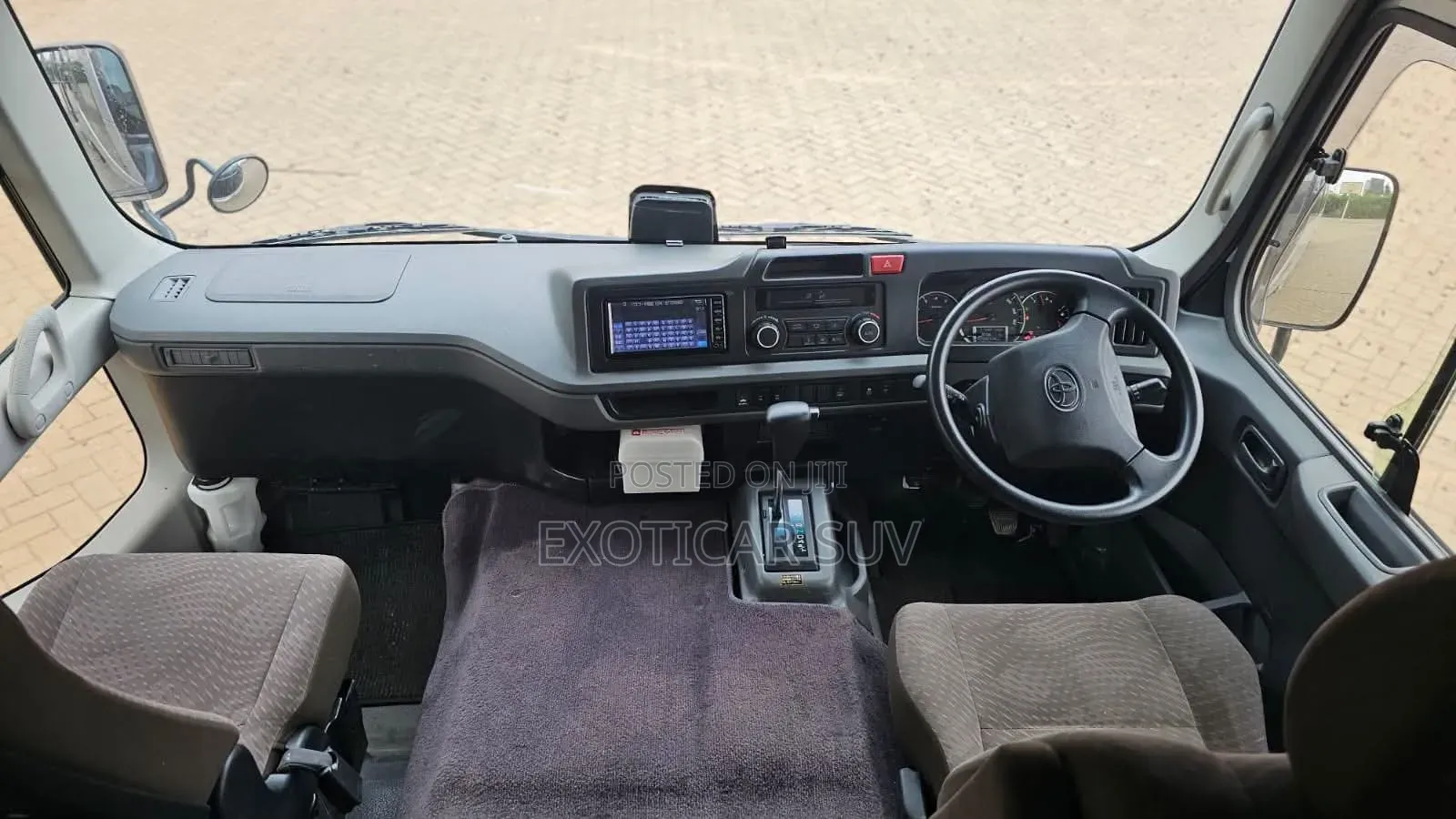 Toyota Coaster 2019 Silver