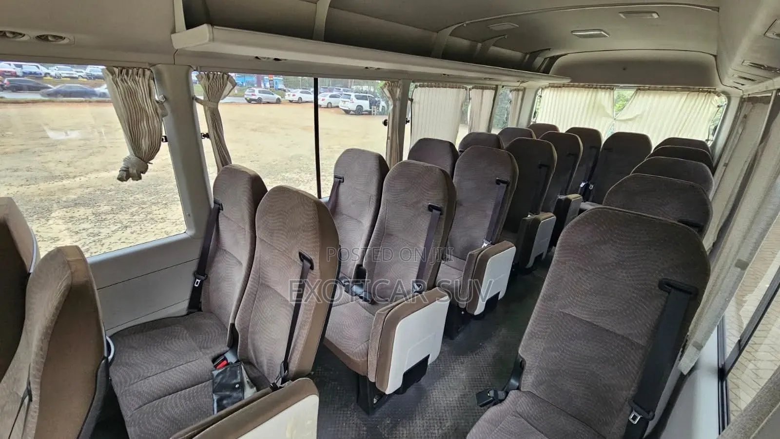 Toyota Coaster 2019 Silver