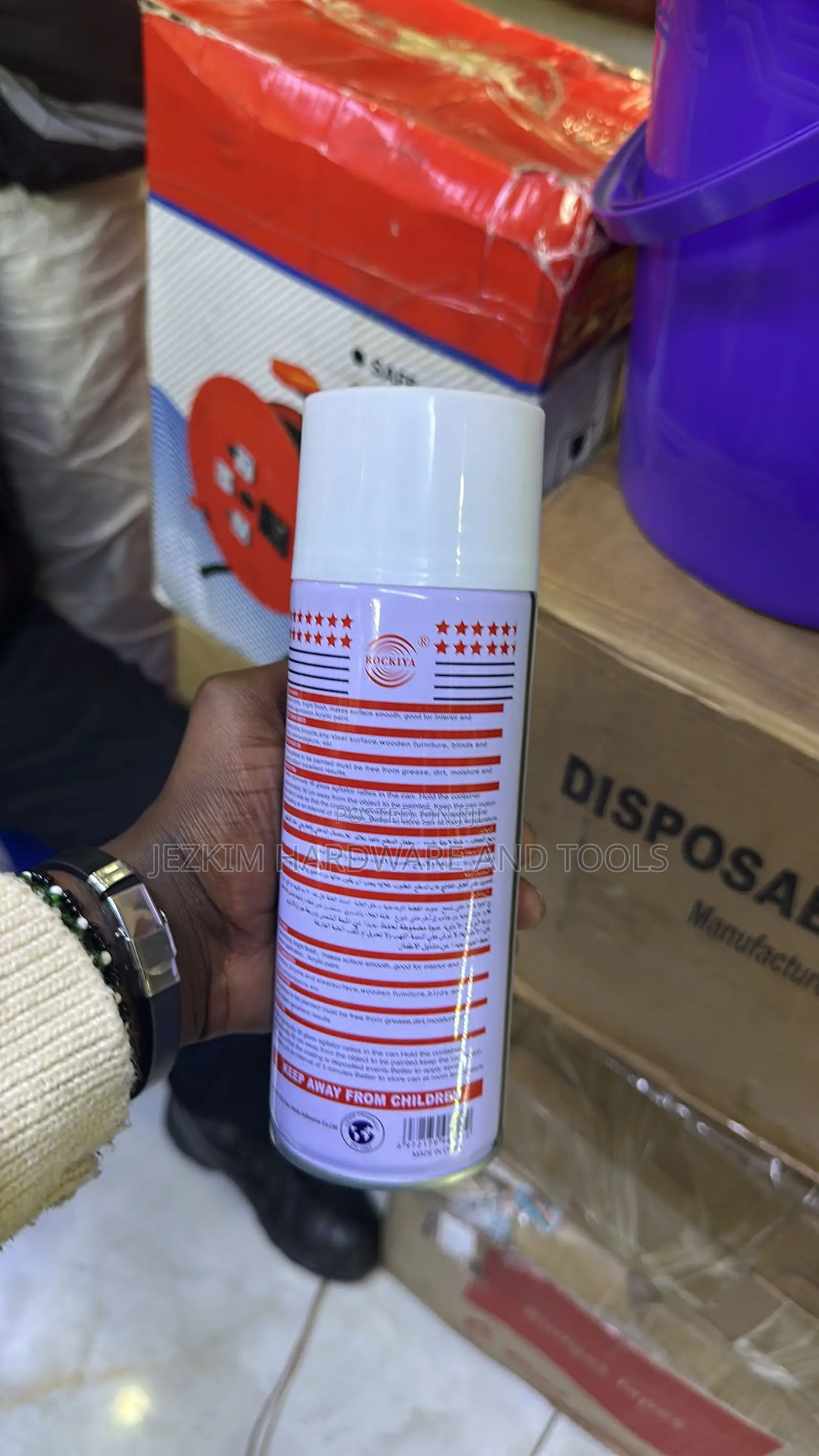 White Spray Paint