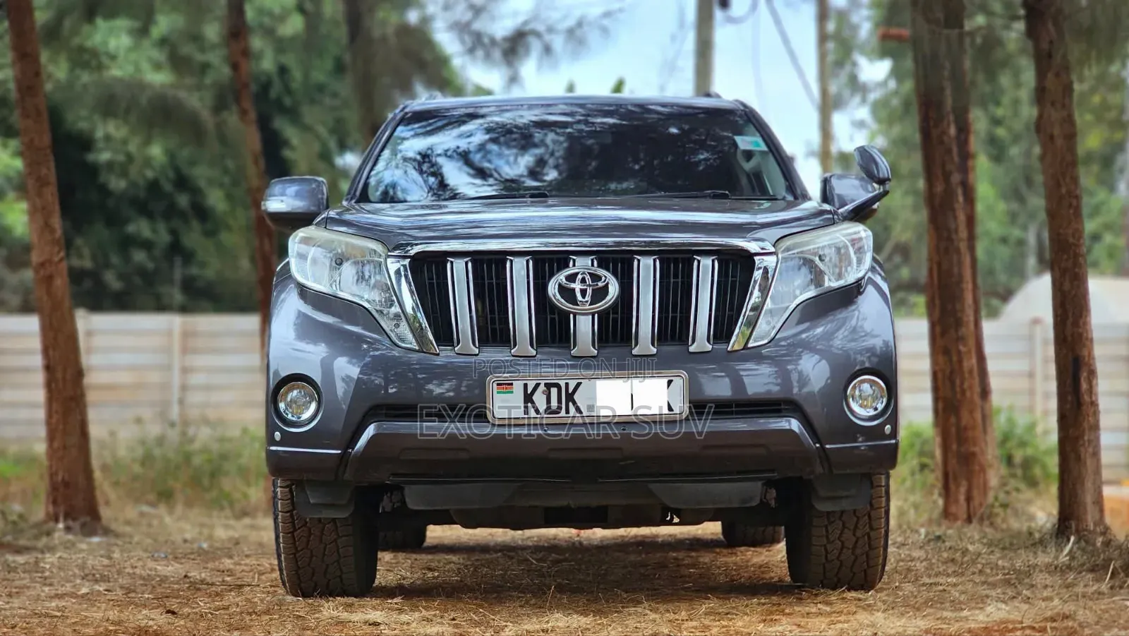 Toyota Land Cruiser Prado 2.8 D-4D 2015 Gray