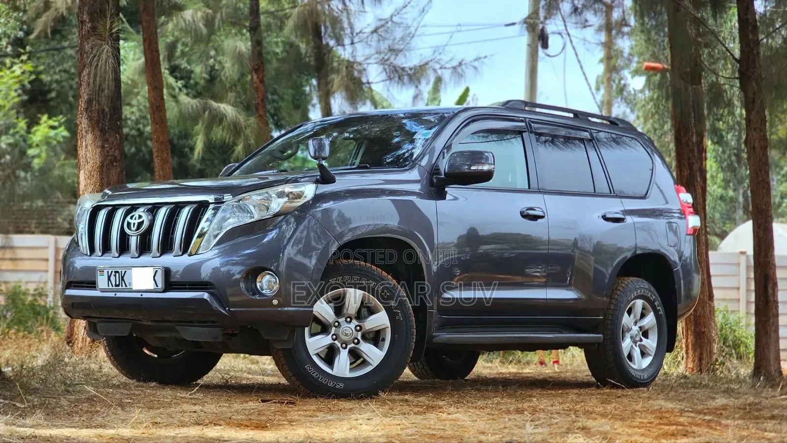 Toyota Land Cruiser Prado 2.8 D-4D 2015 Gray