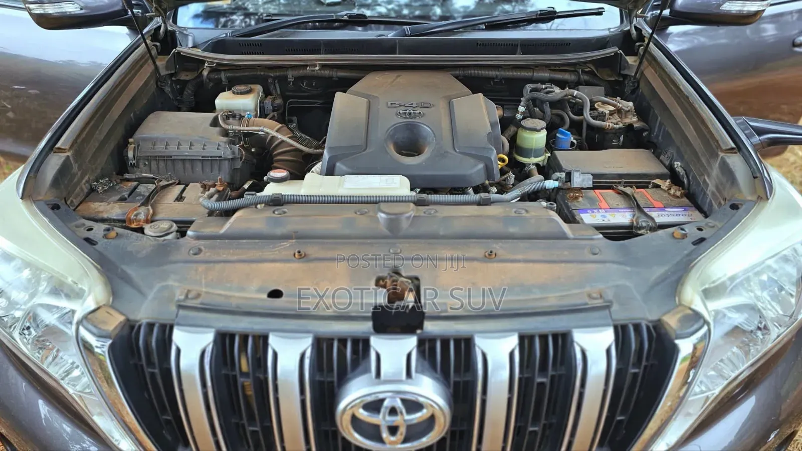Toyota Land Cruiser Prado 2.8 D-4D 2015 Gray