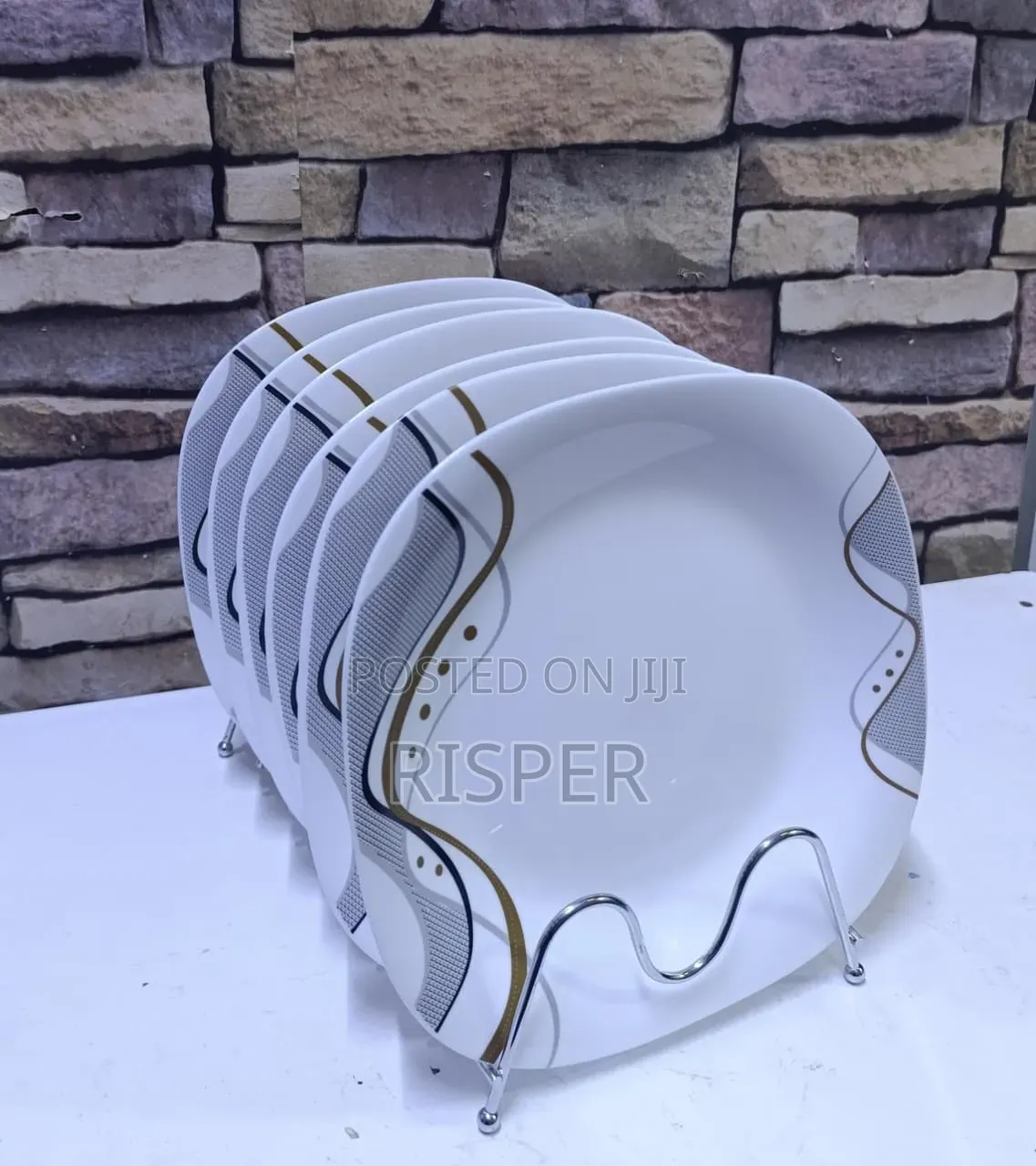 6 PCS Ceramic Plates