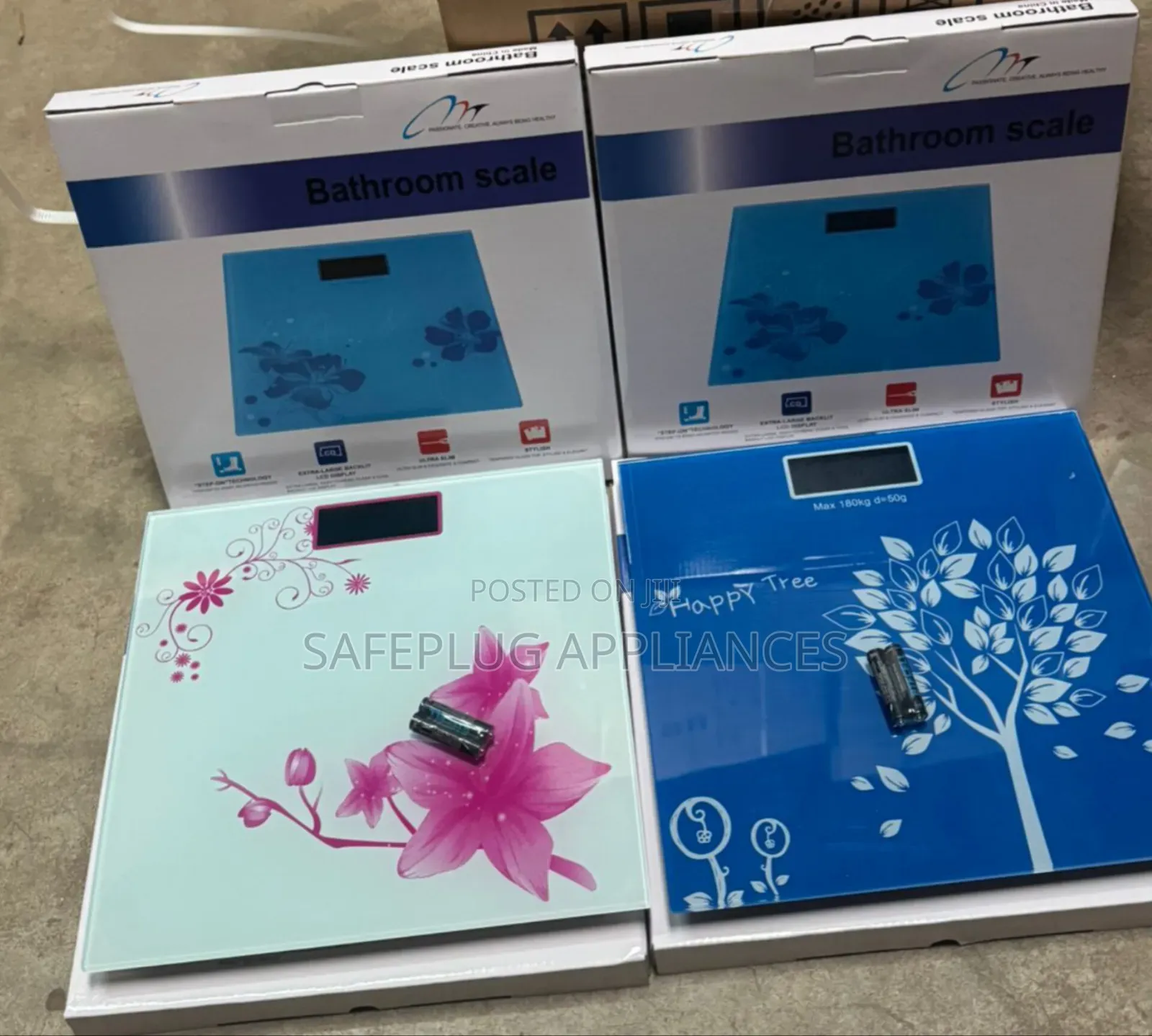 Personal Digital Body Weight Scale – Bathroom Floor Weighing Scale