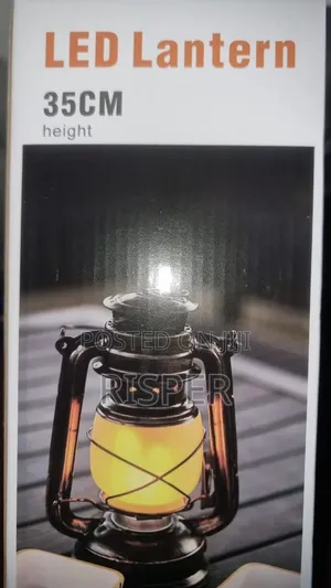 Rechargable Vintage 35cm LED LANTERN LAMP