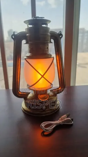 Rechargable Vintage 35cm LED LANTERN LAMP