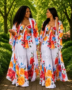 Classy 3 Piece Set Silk Material
