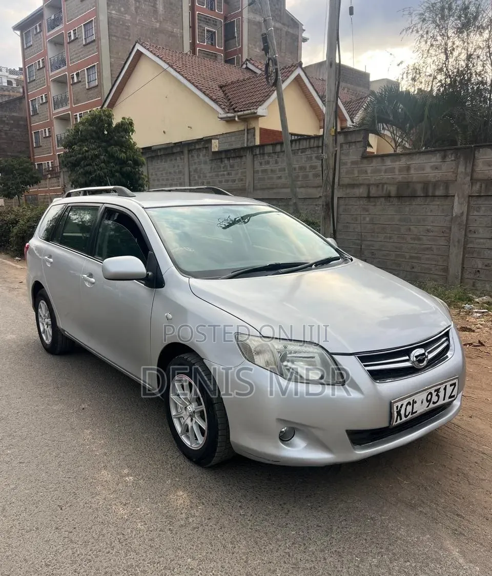 Toyota Corolla Fielder 2012 Silver