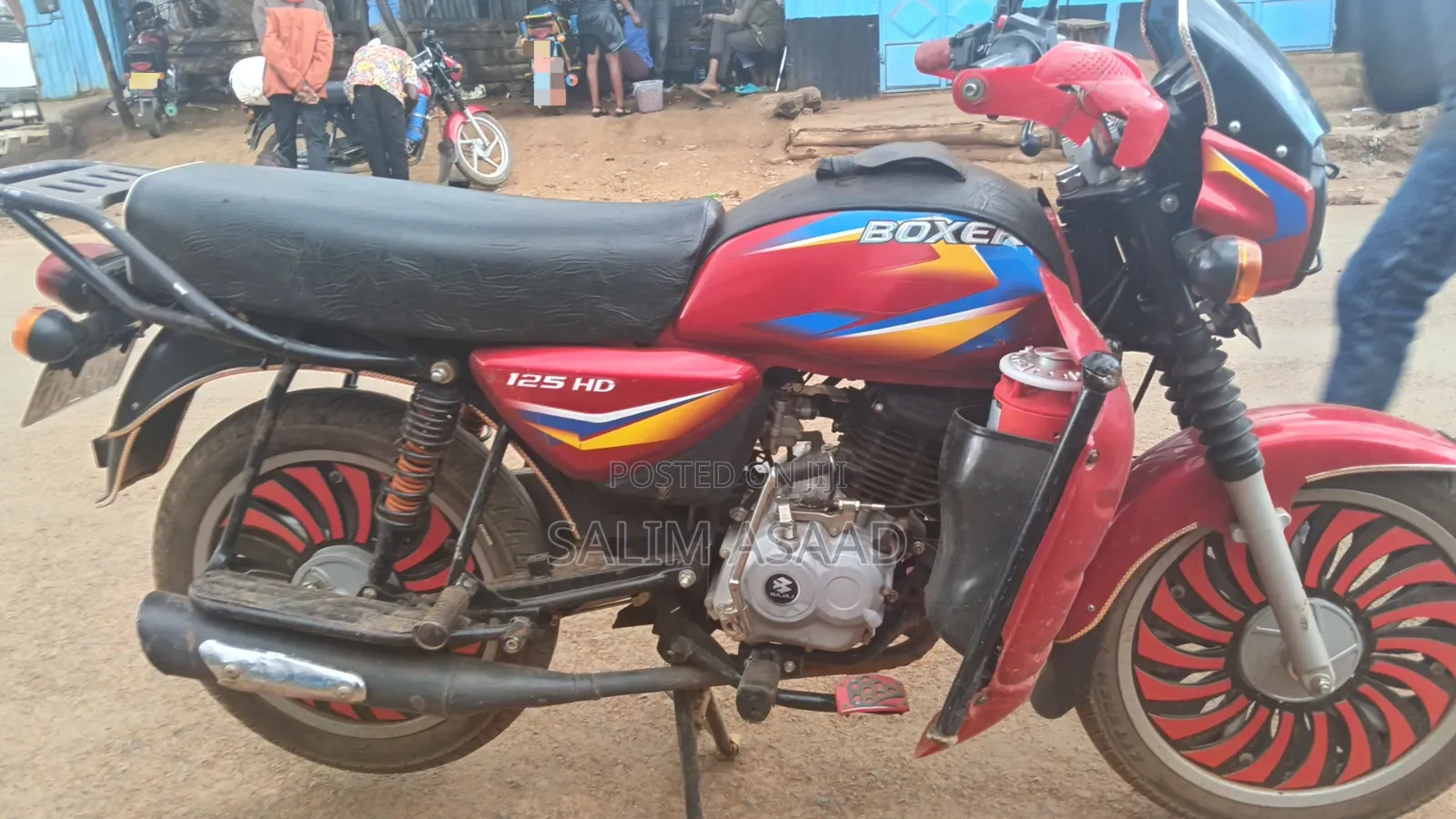 Bajaj Boxer 125 2026 Red