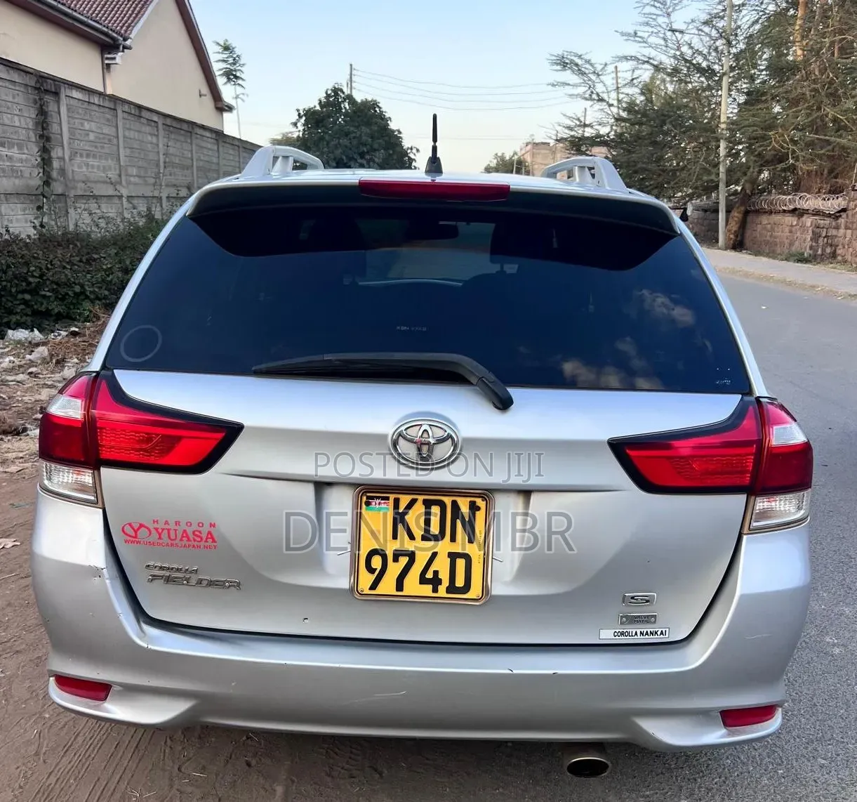 Toyota Corolla Fielder 2017 Silver