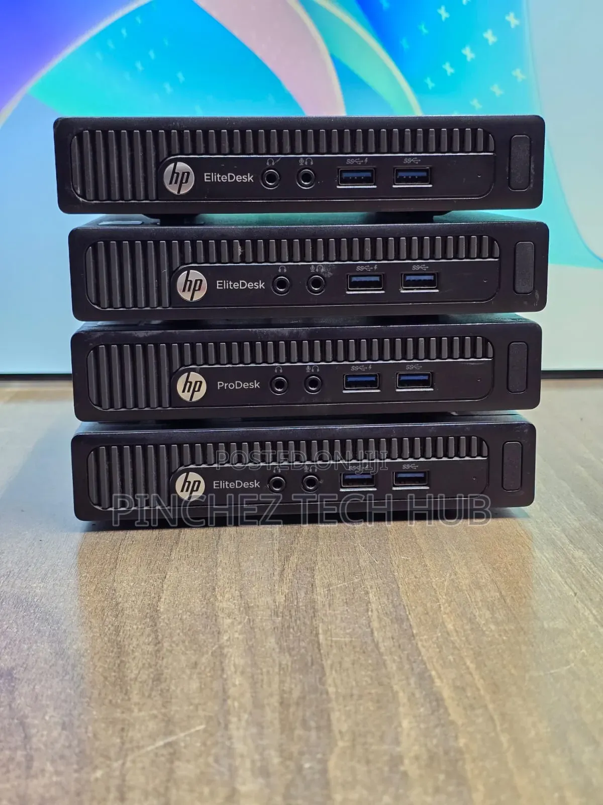 Desktop Computer HP EliteDesk 800 G3 4GB Intel Core i3 SSD 128GB