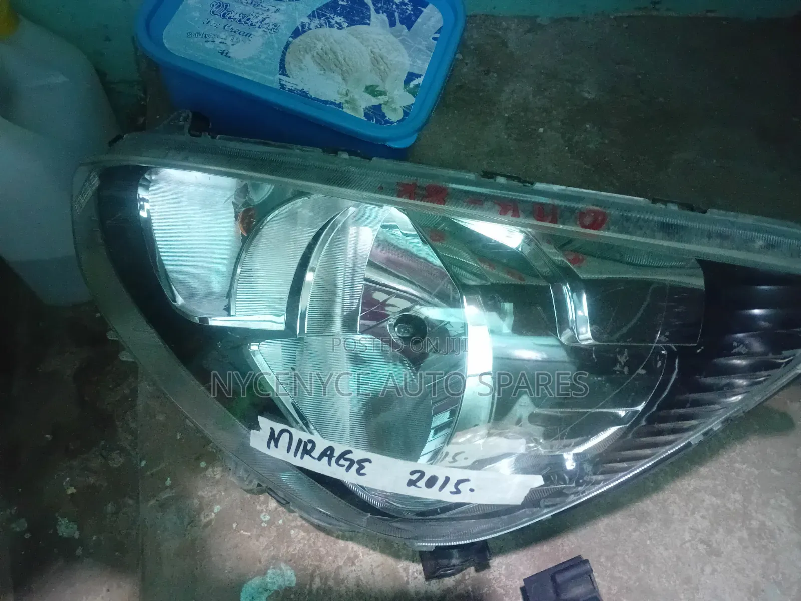 Mitsubishi Mirage Headlights 2015