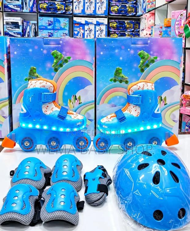  Rechargeable LED Skates  Set - thumbnail 3