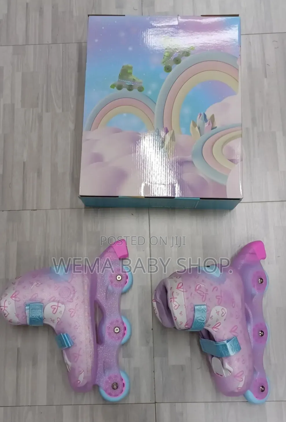  Rechargeable LED Skates  Set