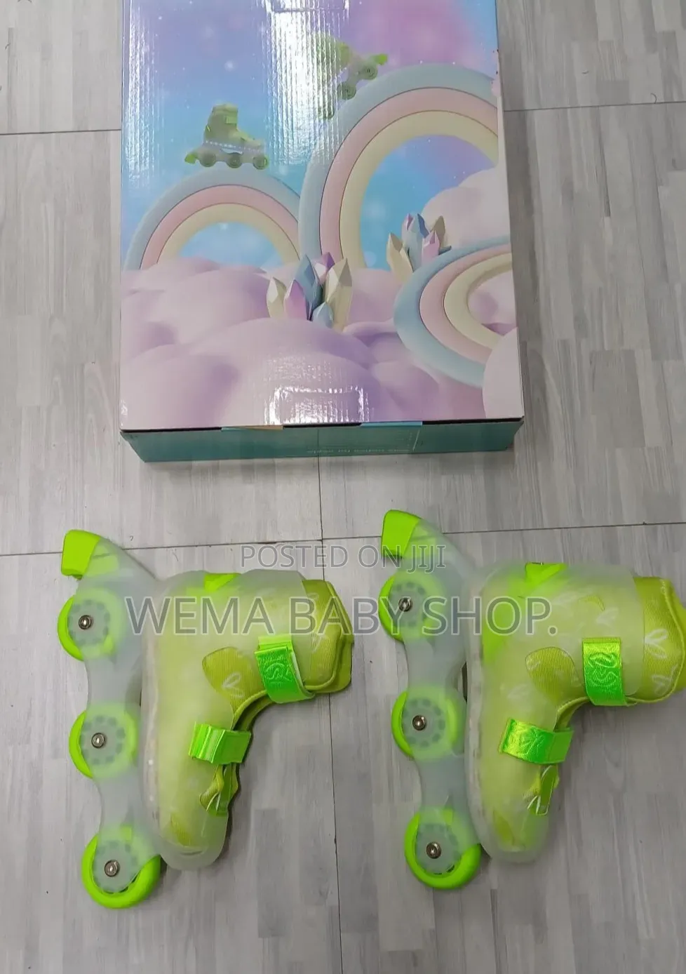  Rechargeable LED Skates  Set
