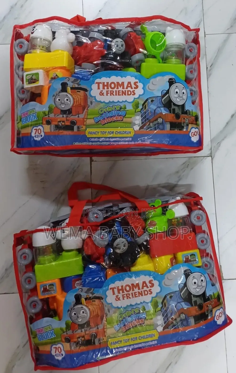 70PCS Thomas Friends Orbit Building Blocks