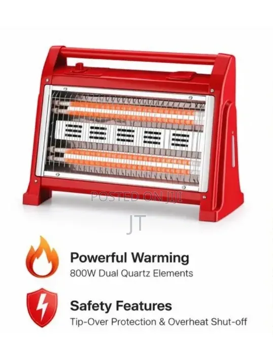 Nunix LX-28 Quartz Halogen Room Heater With Humidifier