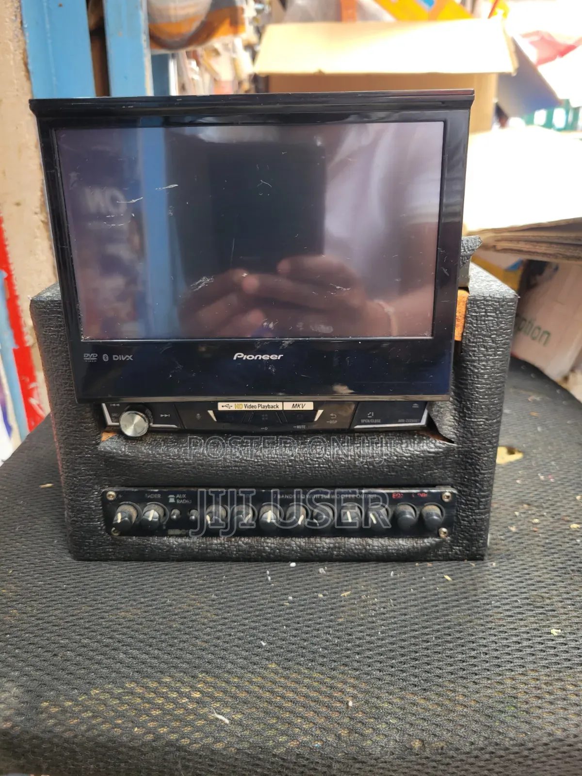 Car Radio Jec Booster and Boschman Equalizer