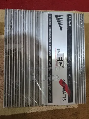 Car Radio Jec Booster and Boschman Equalizer