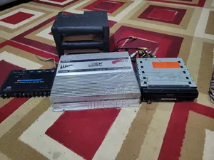 Car Radio Jec Booster and Boschman Equalizer