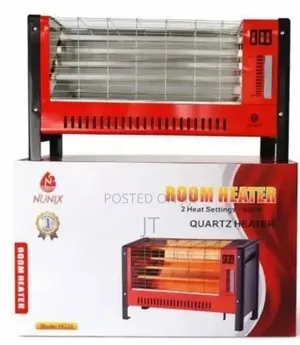 Nunix HQ20 3-Sided Quartz Room Heater With Humidifier