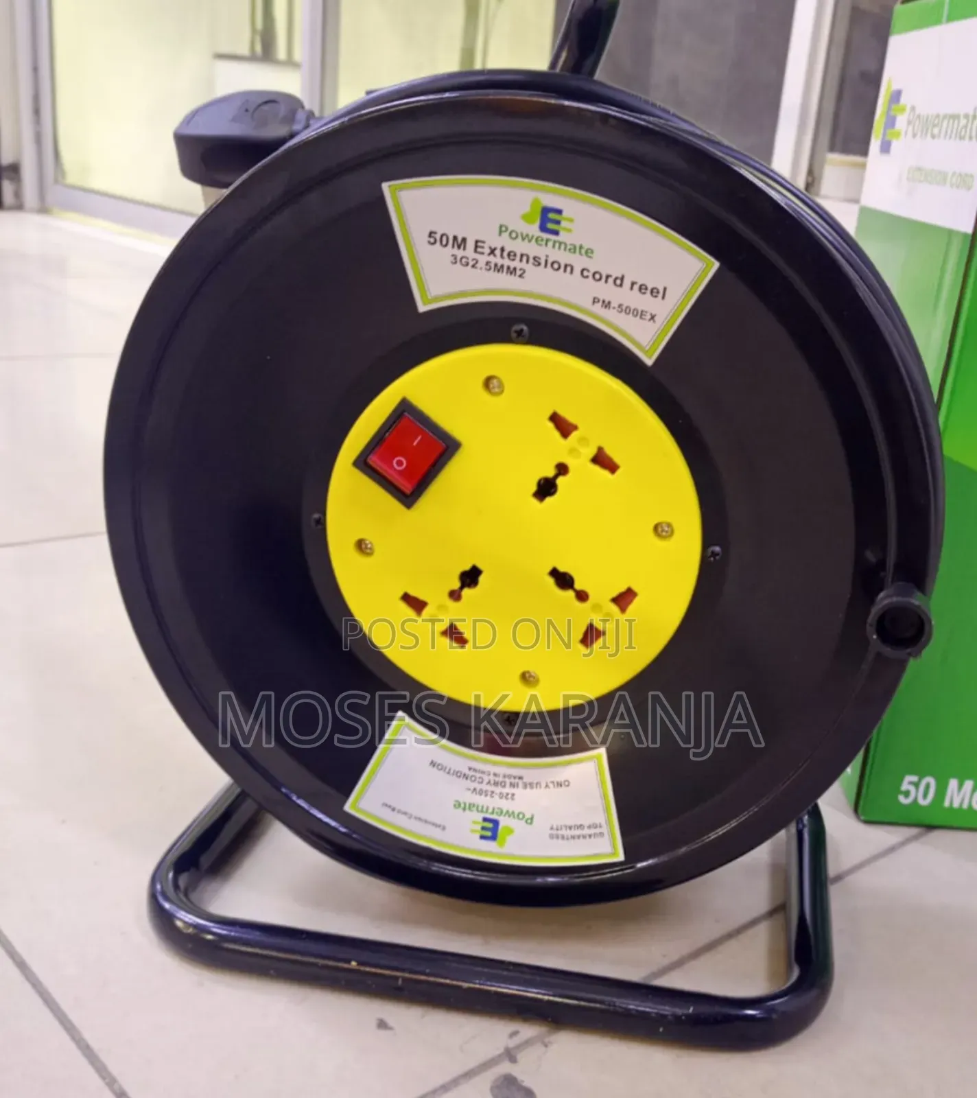 Powermate 50M 2.5mm Heavy-Duty Power Cable