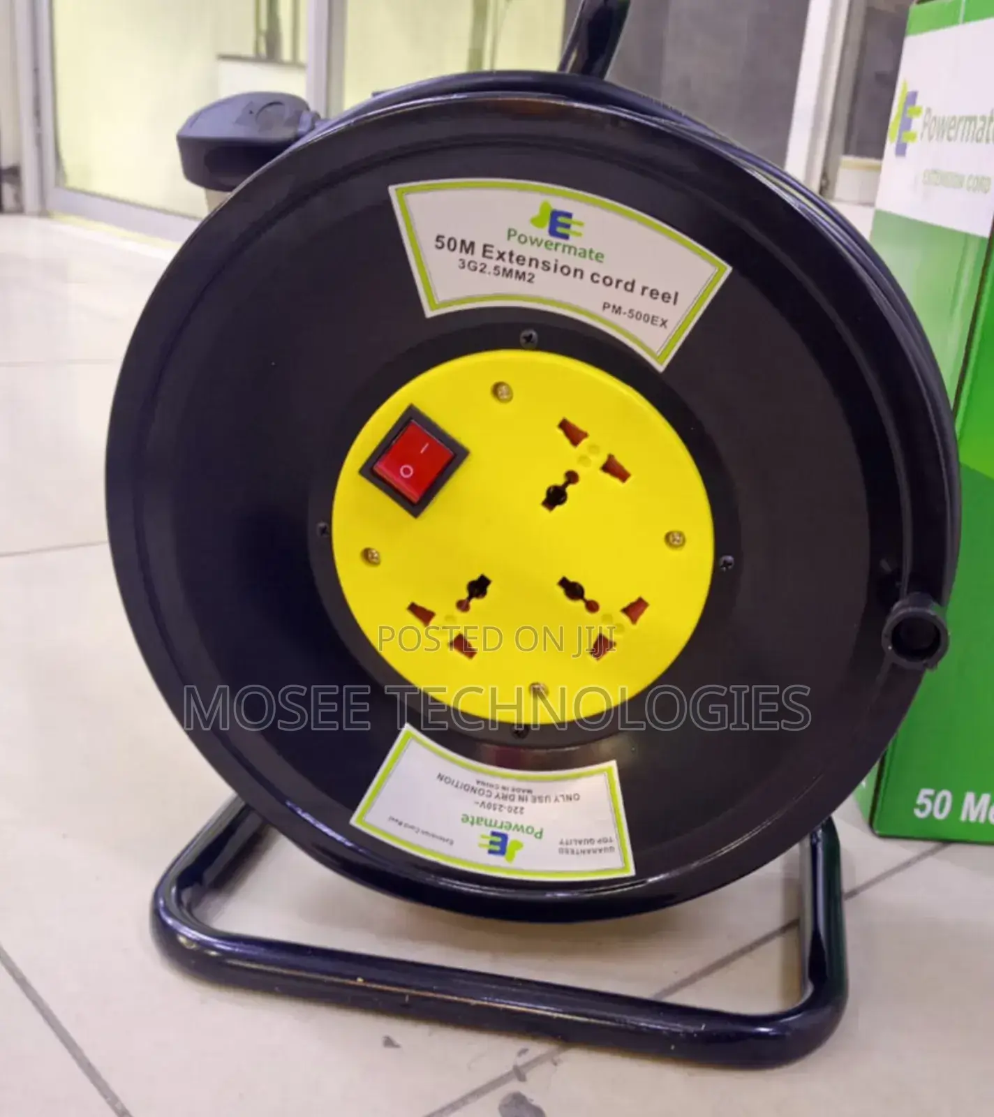 Powermate 50M 2.5mm Heavy-Duty Power Cable