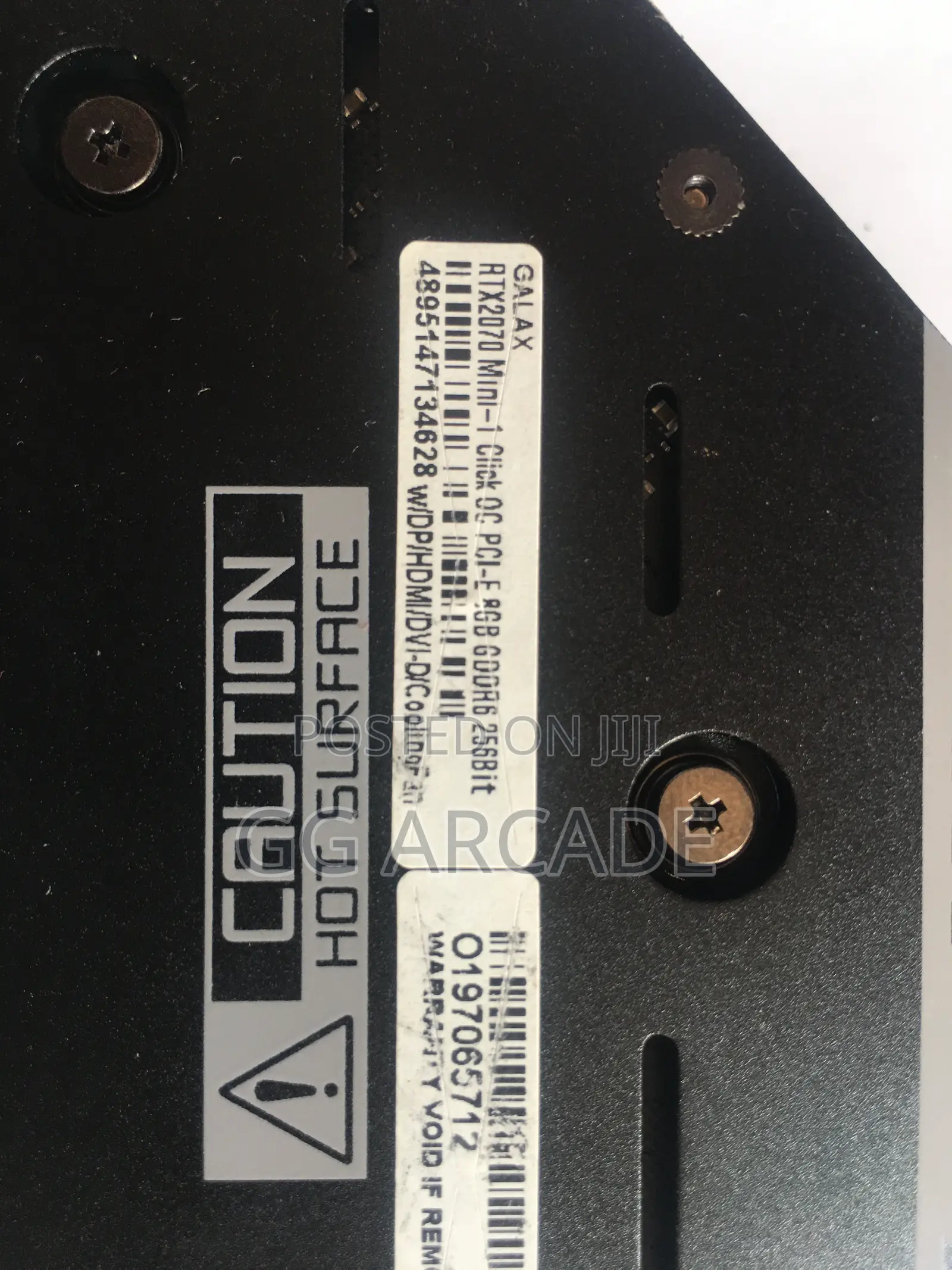 Graphics Card (Nvidia Geforce RTX 2070 )